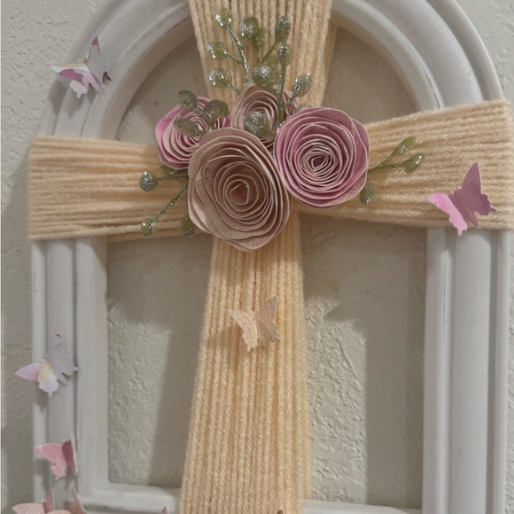 3D Cross Pastel Wall art - Picture 4 of 4